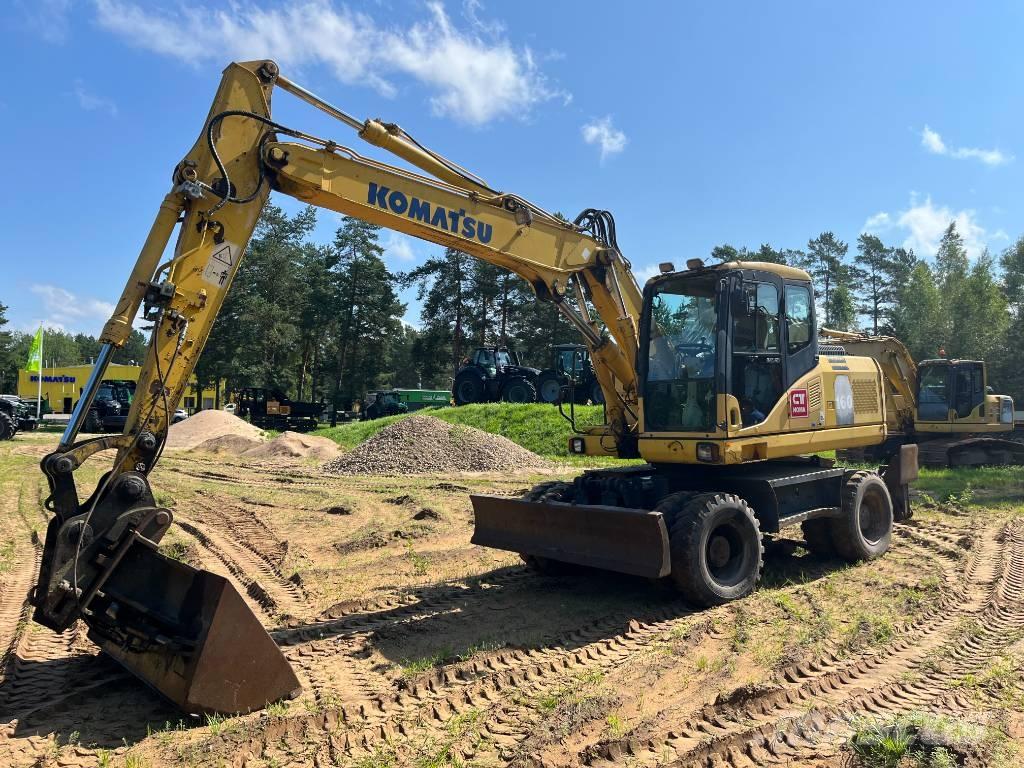 Komatsu PW 160-7 Mobilbagger