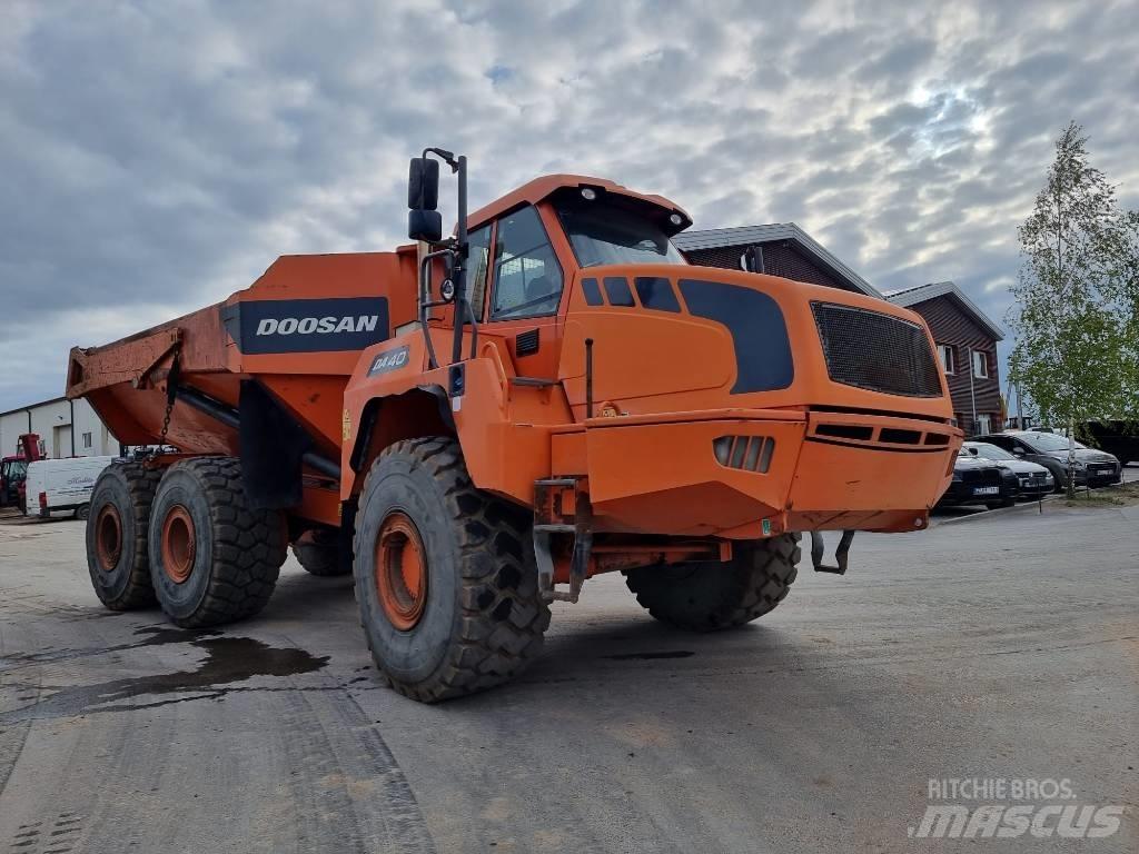 Doosan DA 40 6x6 Dumper - Knickgelenk