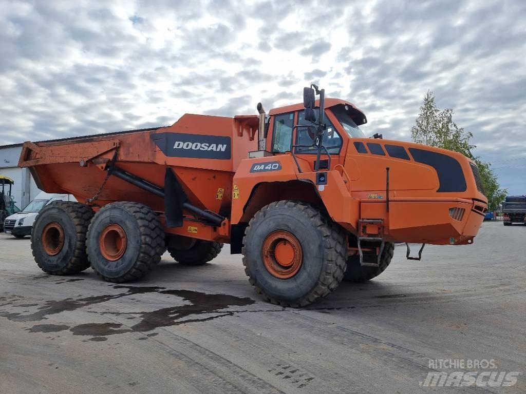 Doosan DA 40 6x6 Dumper - Knickgelenk
