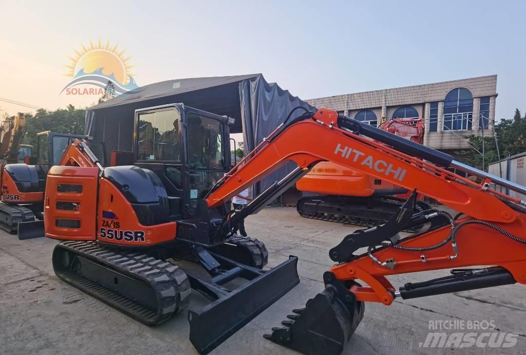 Hitachi zx55USR Minibagger < 7t