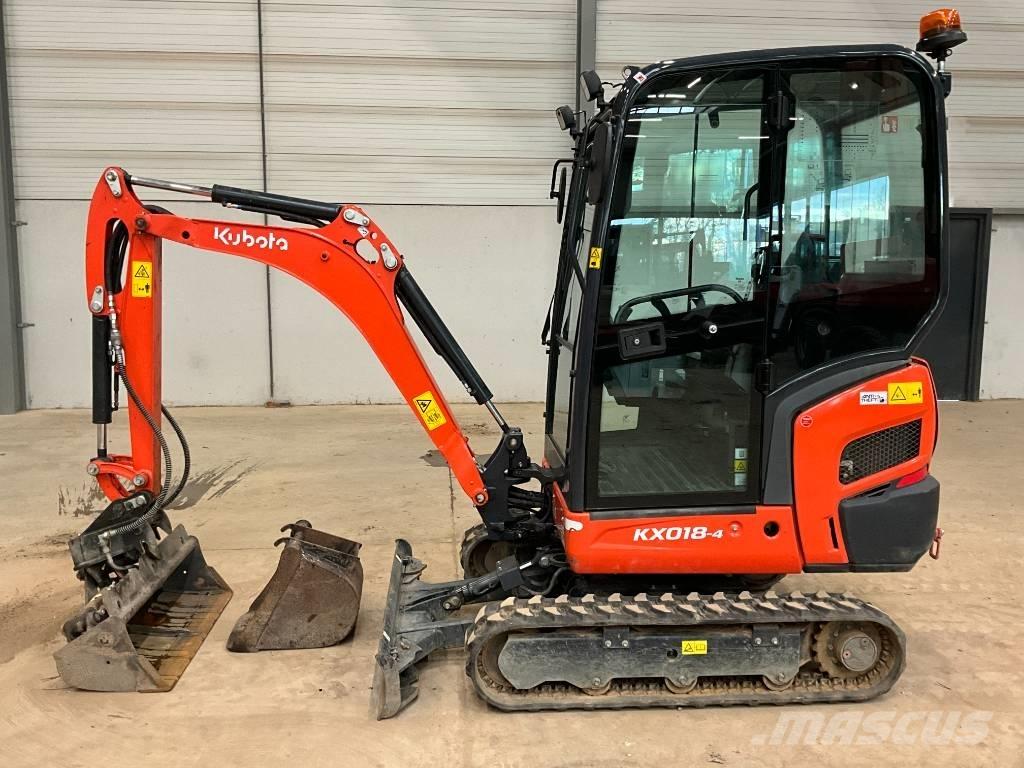 Kubota KX 018-4 Minibagger < 7t