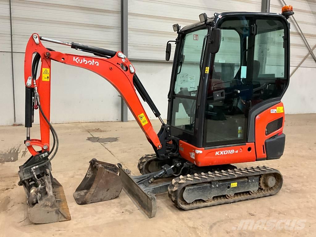 Kubota KX 018-4 Minibagger < 7t