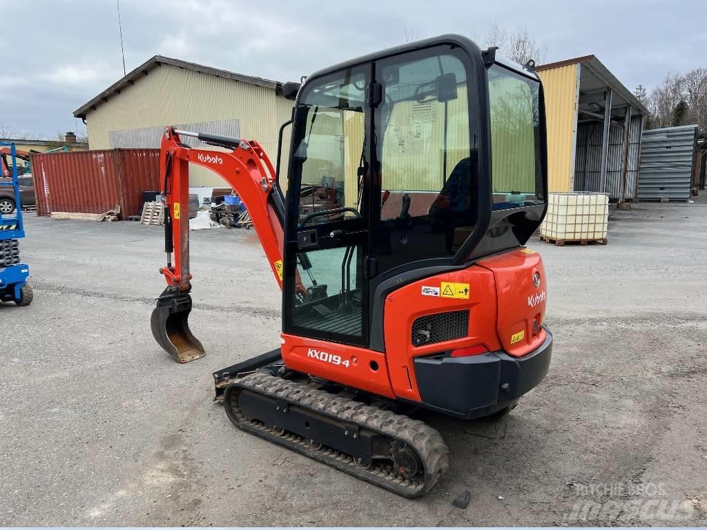 Kubota KX -019-4 Minibagger < 7t