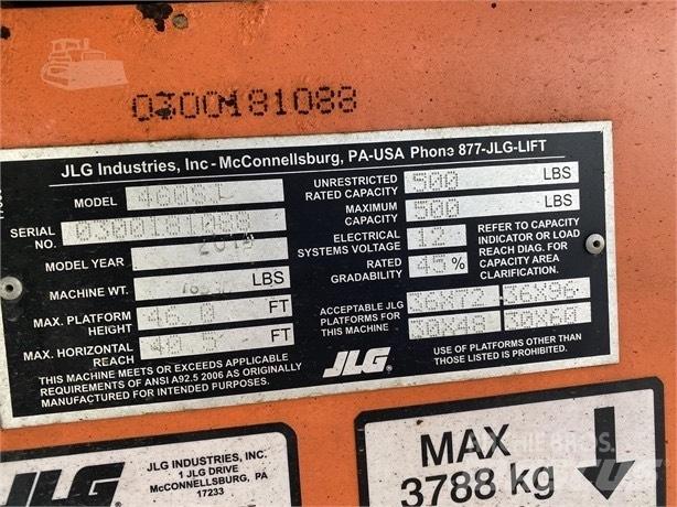 JLG 460 SJ Teleskopbühnen