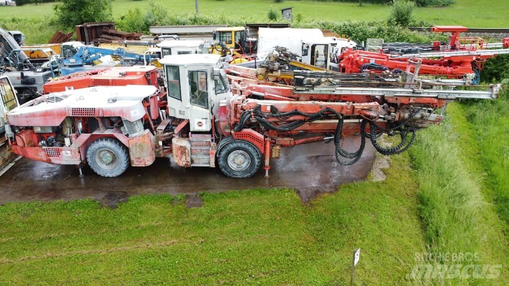 Sandvik DT820SC Ondergrondse tunnel- en mijnboren