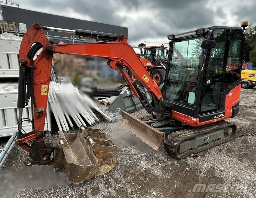 Kubota KX 027 Minibagger < 7t