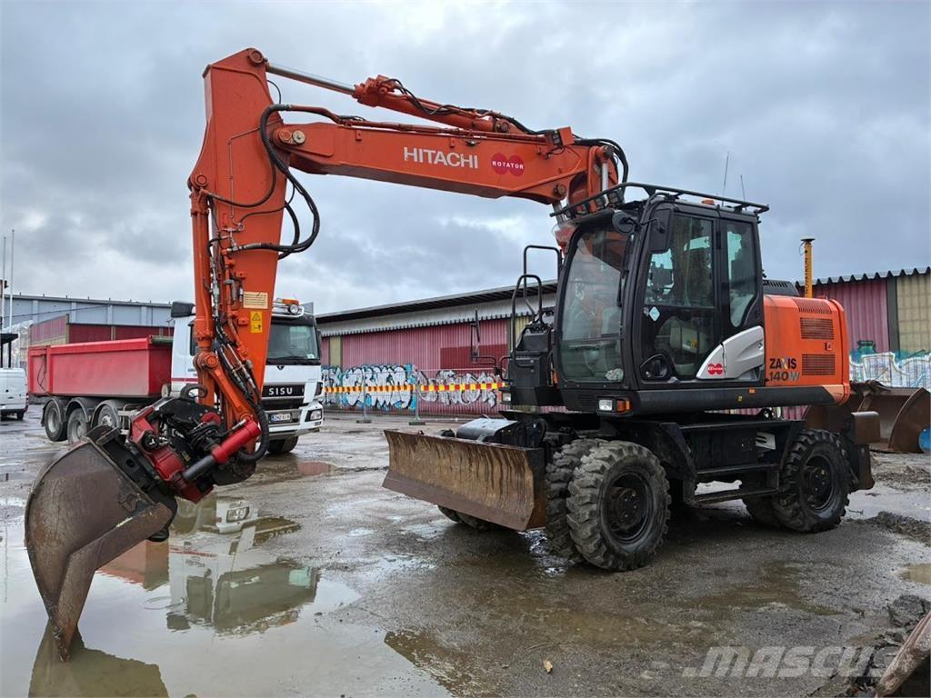 Hitachi ZX140W Mobilbagger