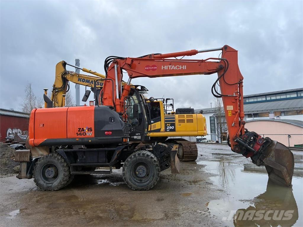 Hitachi ZX140W Mobilbagger