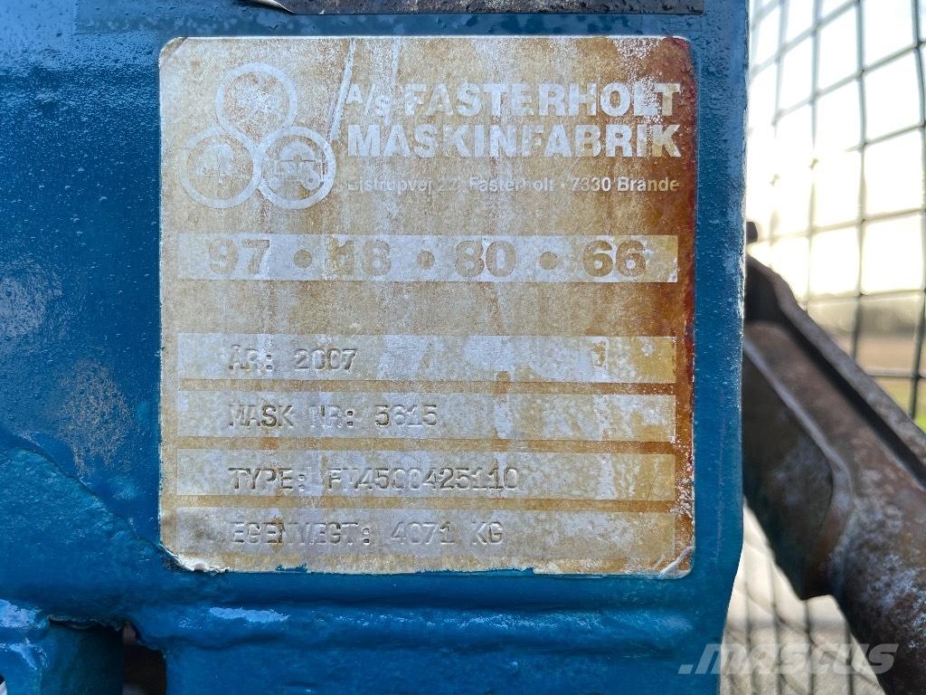 Fasterholt FM 4500 Bewässerungssysteme