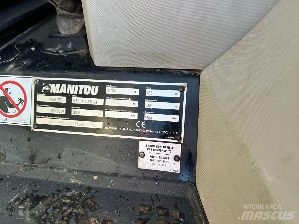 Manitou MLA 533 Teleskoplader für Landwirtschaft