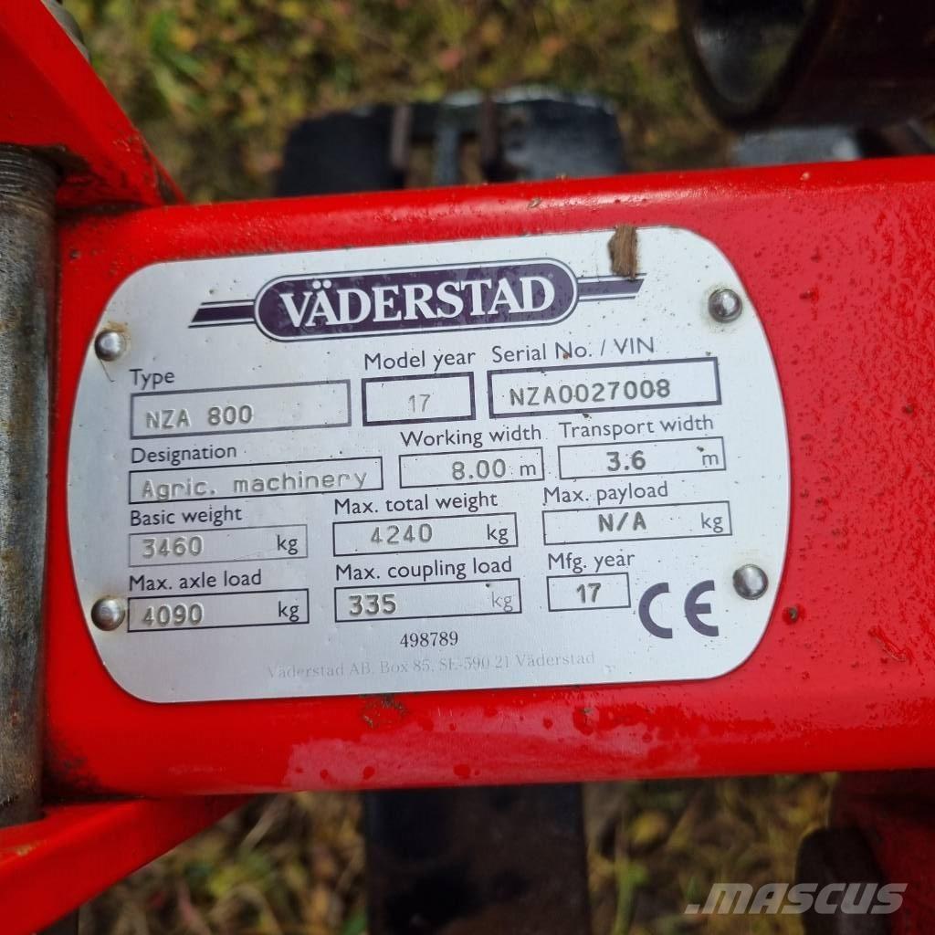 Väderstad NZA800 Grubber