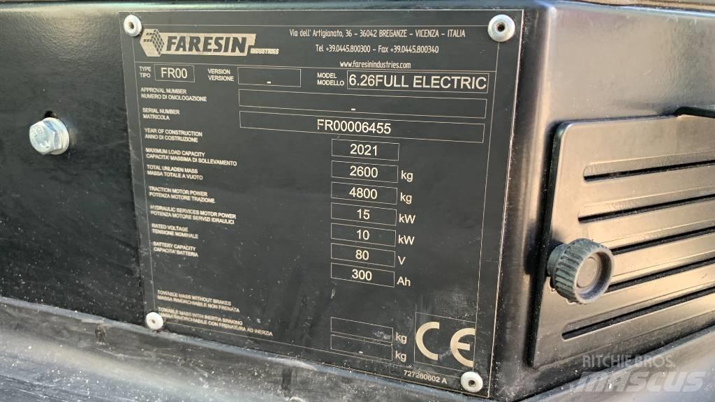 Faresin 6.26 E Teleskoplader