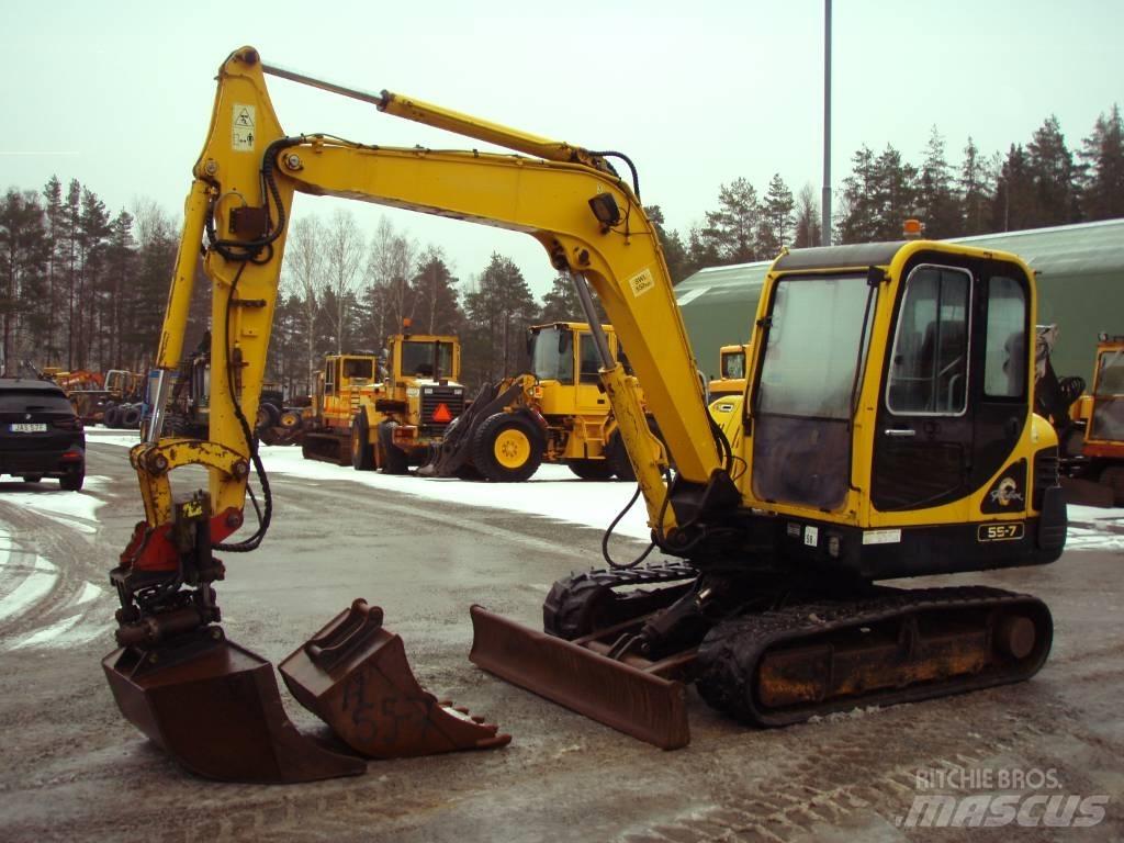 Hyundai Robex 55-7 Minibagger < 7t