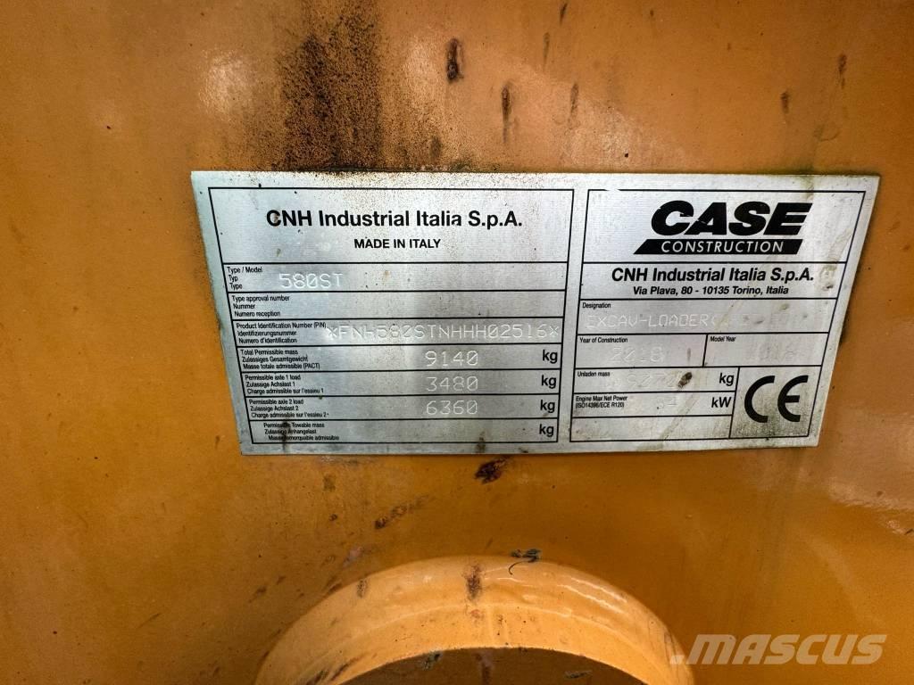CASE 580 ST Baggerlader
