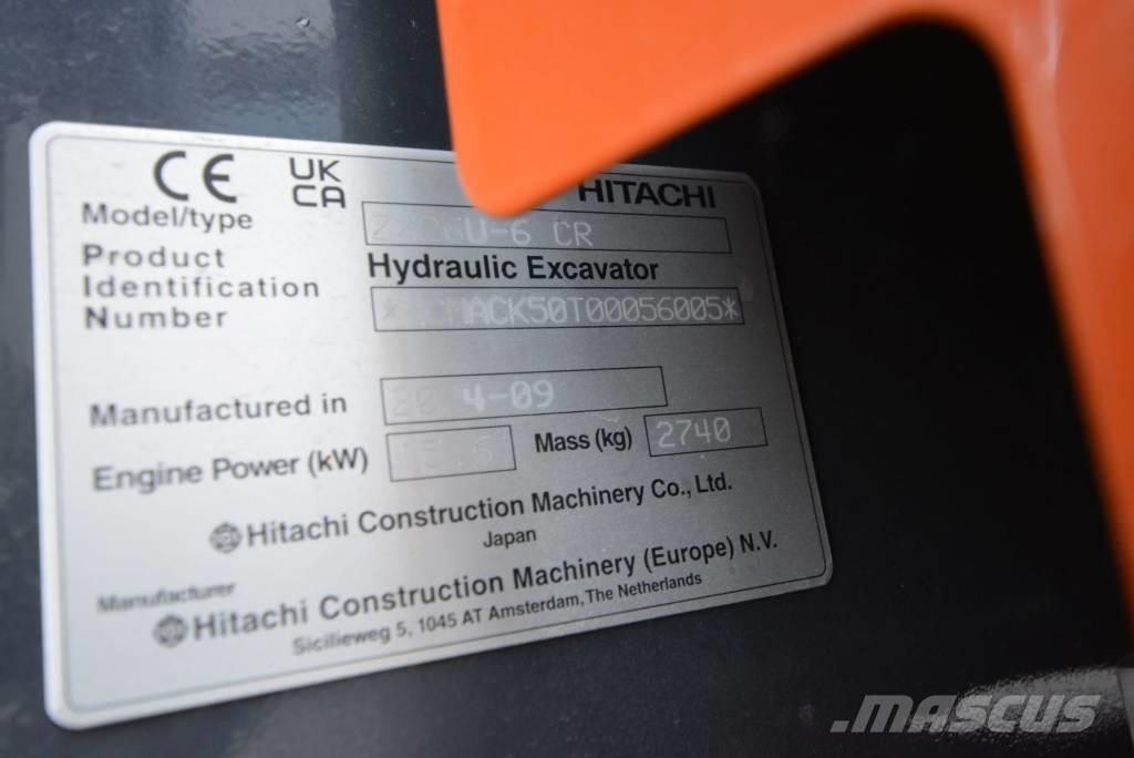 Hitachi ZX 26 U-6 Minibagger < 7t
