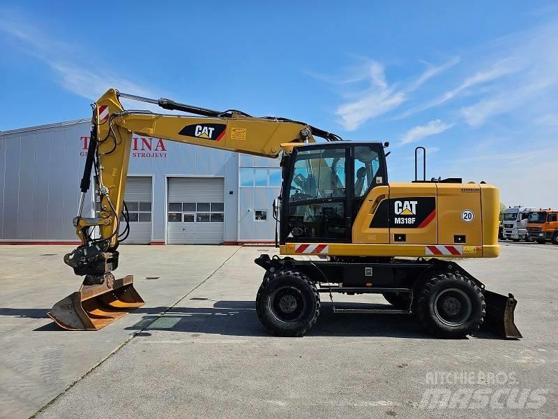 CAT M 318 F Mobilbagger