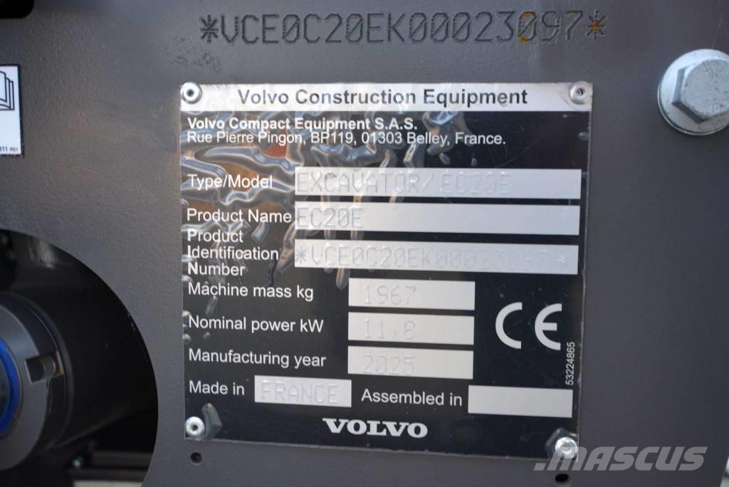 Volvo EC 20 E Minibagger < 7t