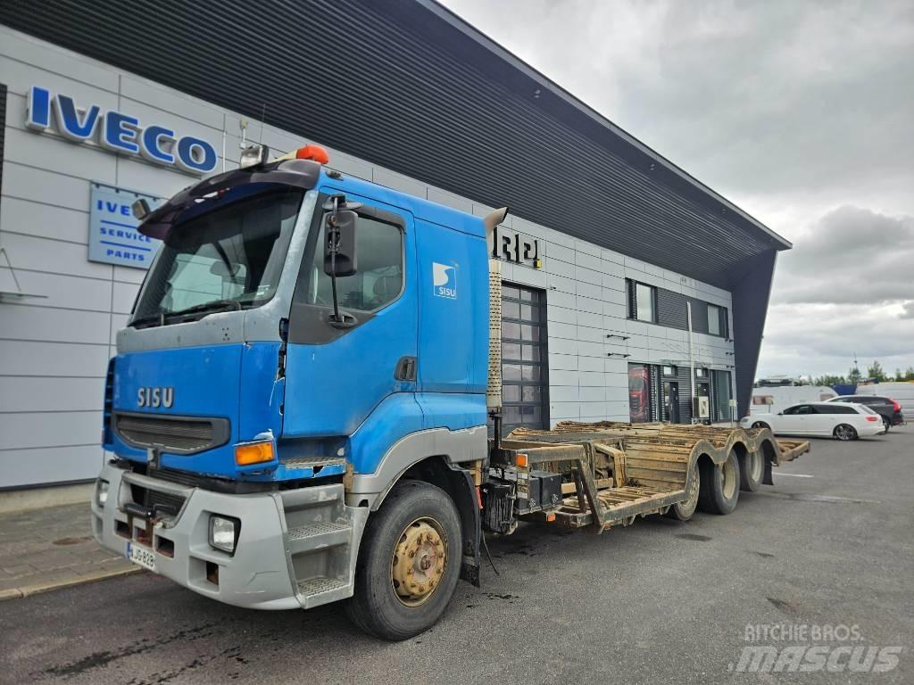 Sisu E12 8x2 Forsttransportfahrzeuge