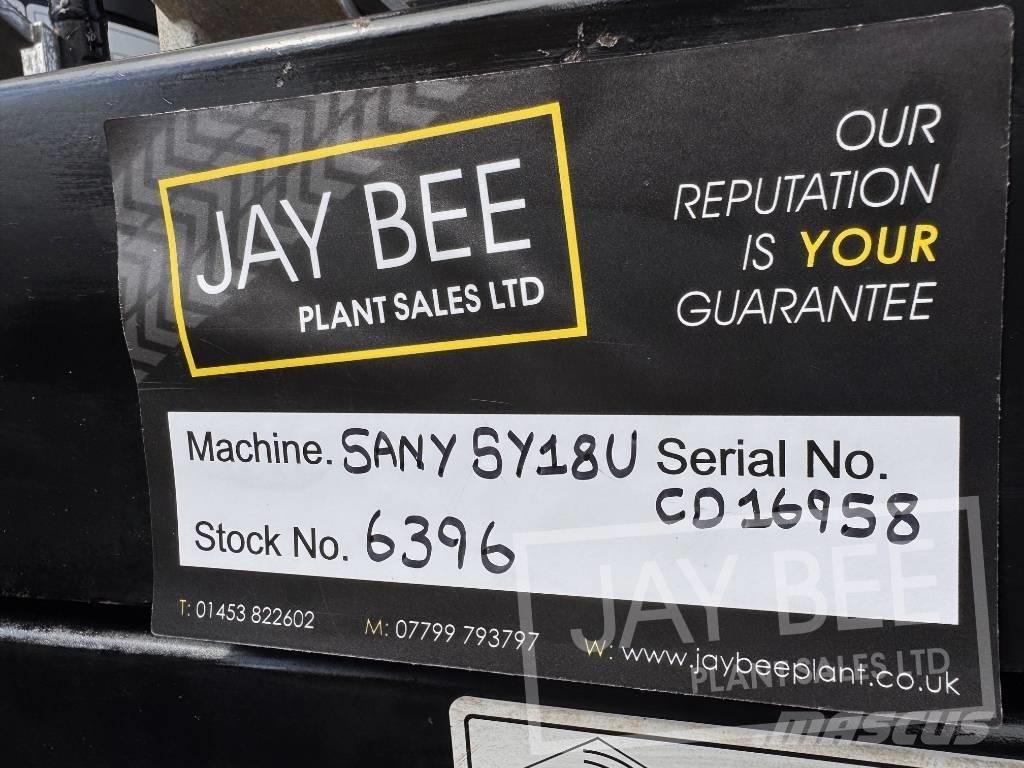 Sany SY18U Minibagger < 7t