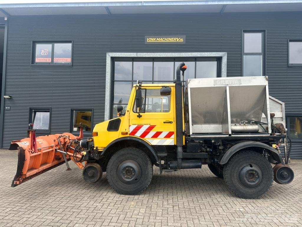Unimog U1400 Rail Sand- und Salzstreuer