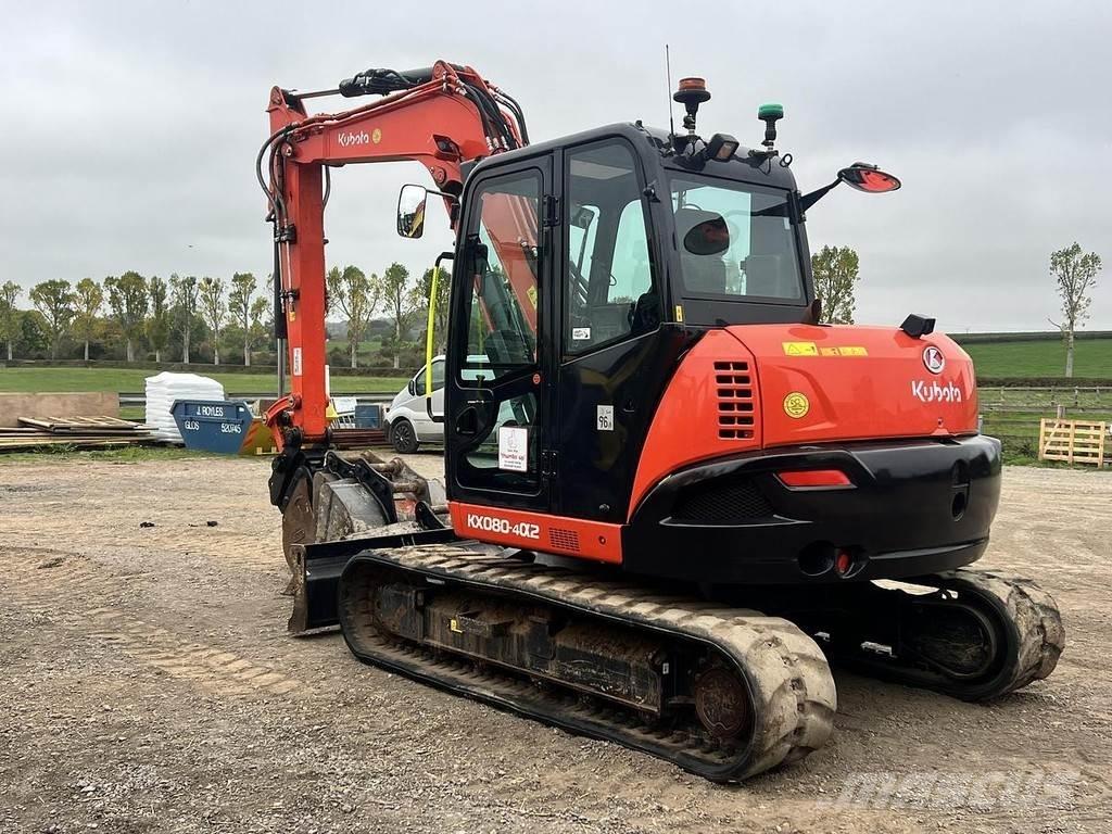 Kubota KX080-4a2 Spezialbagger