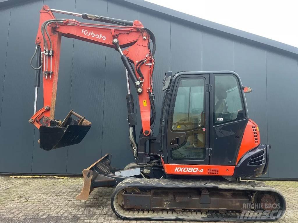 Kubota Kx080-4 Midibagger  7t - 12t