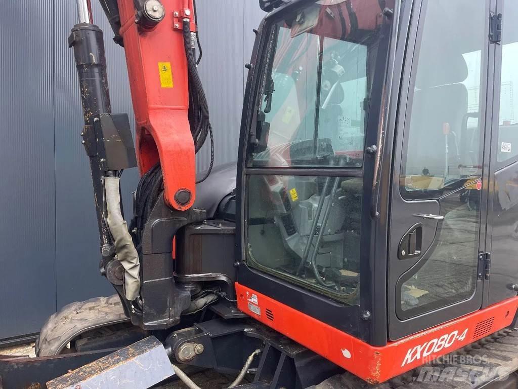 Kubota Kx080-4 Midibagger  7t - 12t