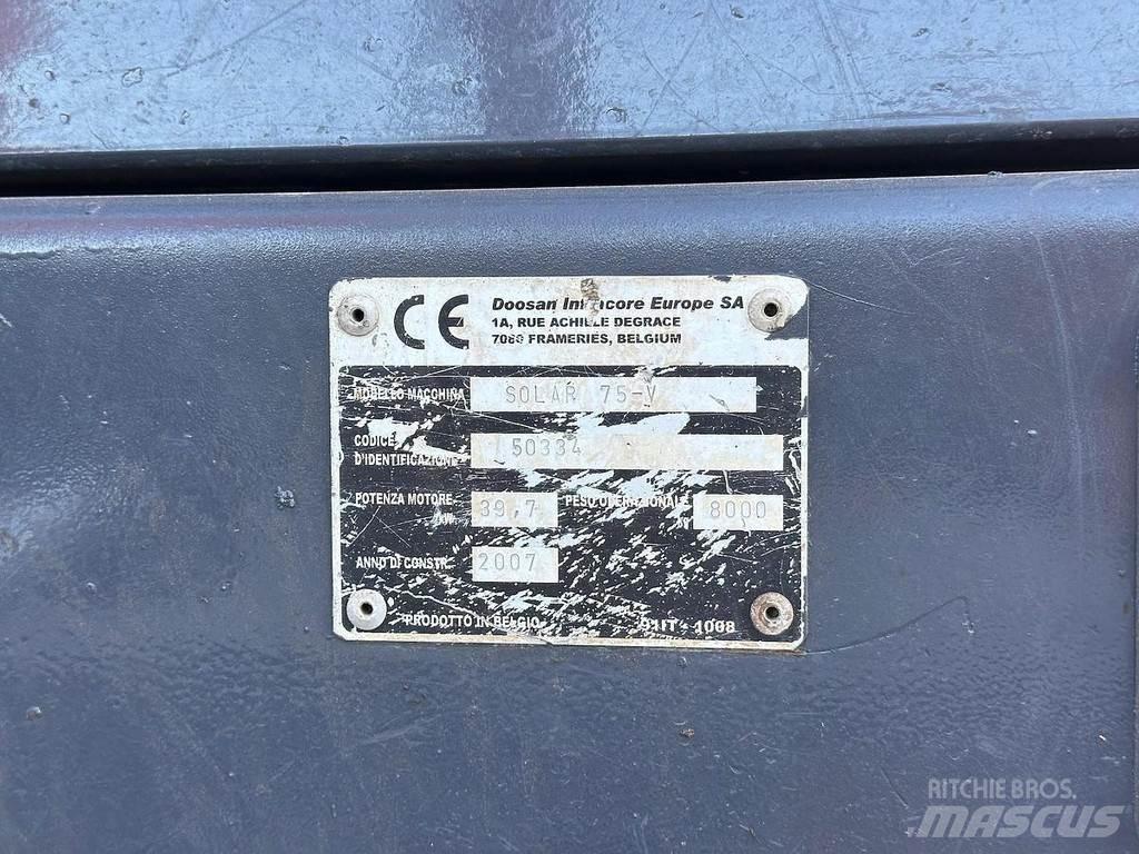 Doosan SOLAR 75V Midibagger  7t - 12t