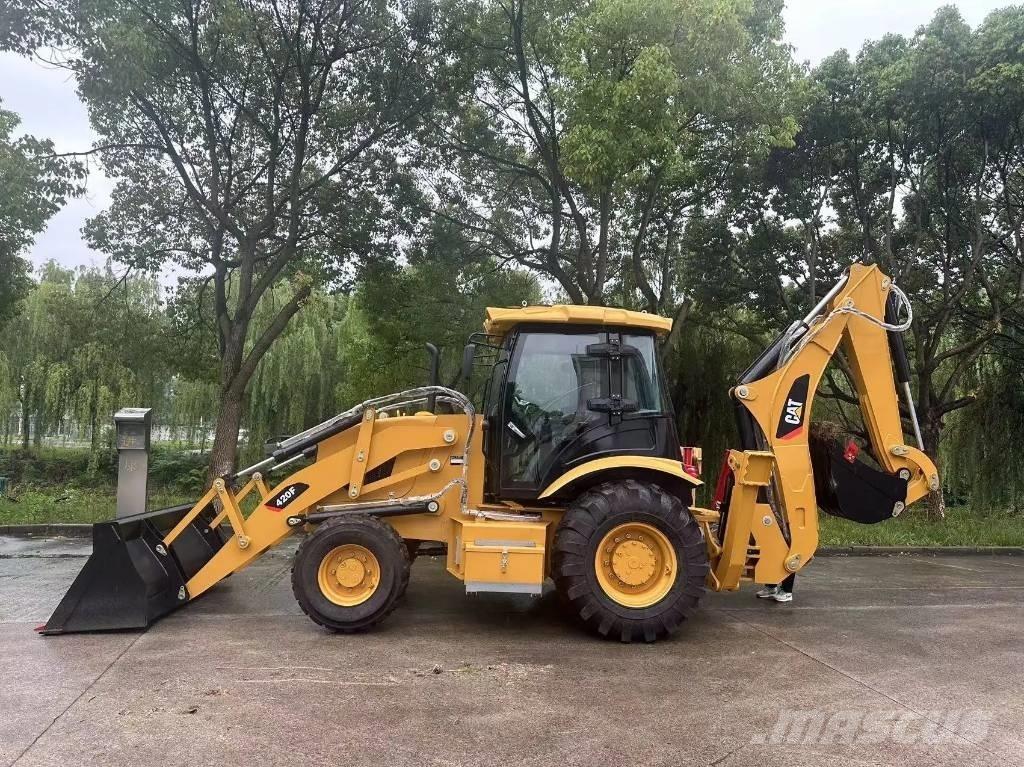 CAT 420F Baggerlader