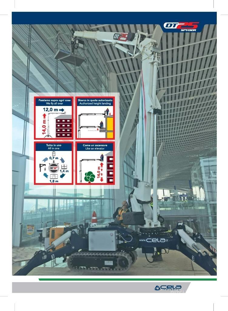 Cela Crawler DT25 Teleskopbühnen