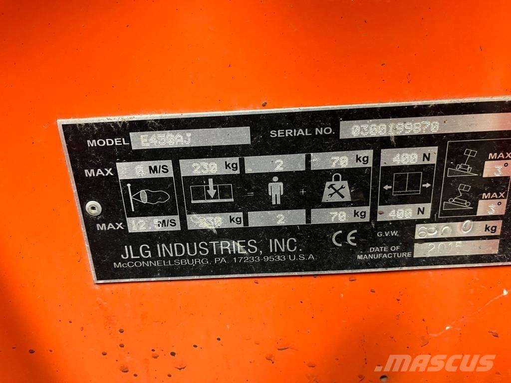 JLG E 450 AJ Gelenkteleskoparbeitsbühnen