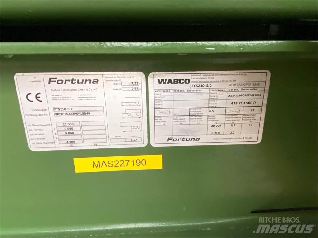 Fortuna FTS 210 Kippanhänger