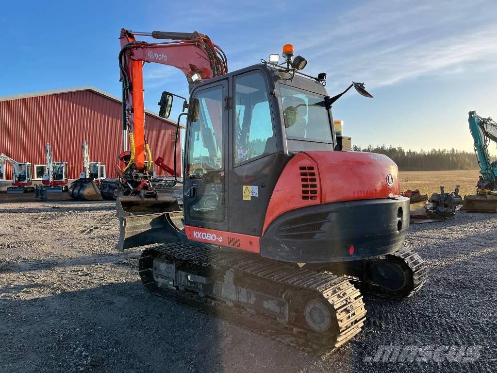 Kubota KX 080-4 Midibagger  7t - 12t