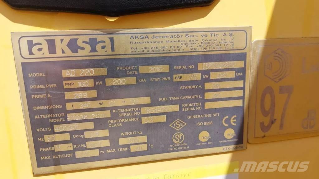 Doosan Aksa AD220 Andere Generatoren