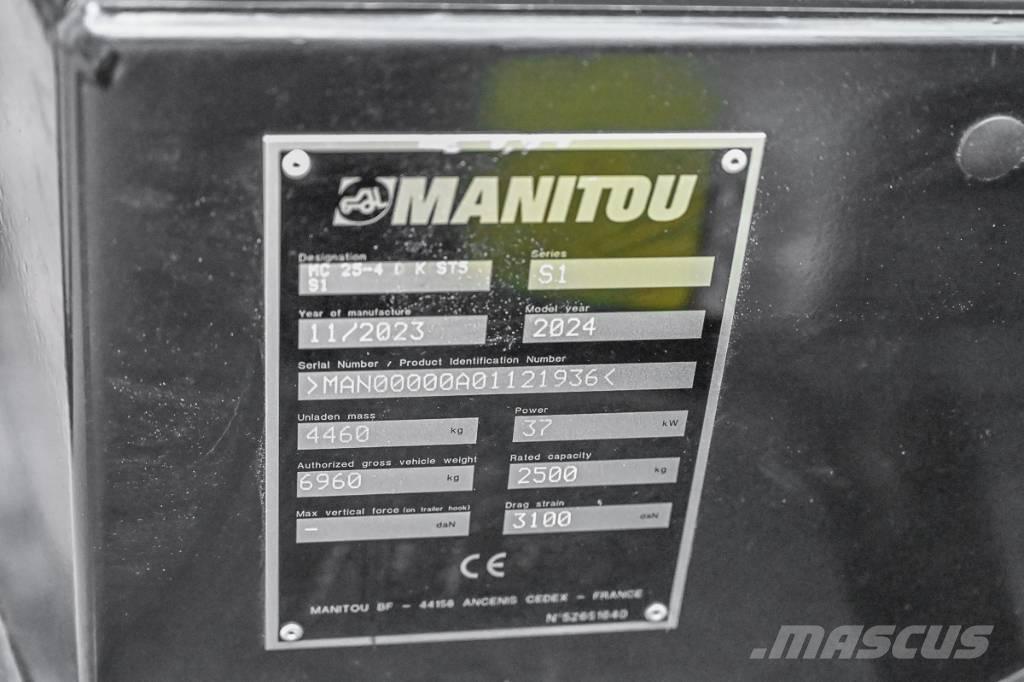 Manitou MC 25-4 Diesel heftrucks