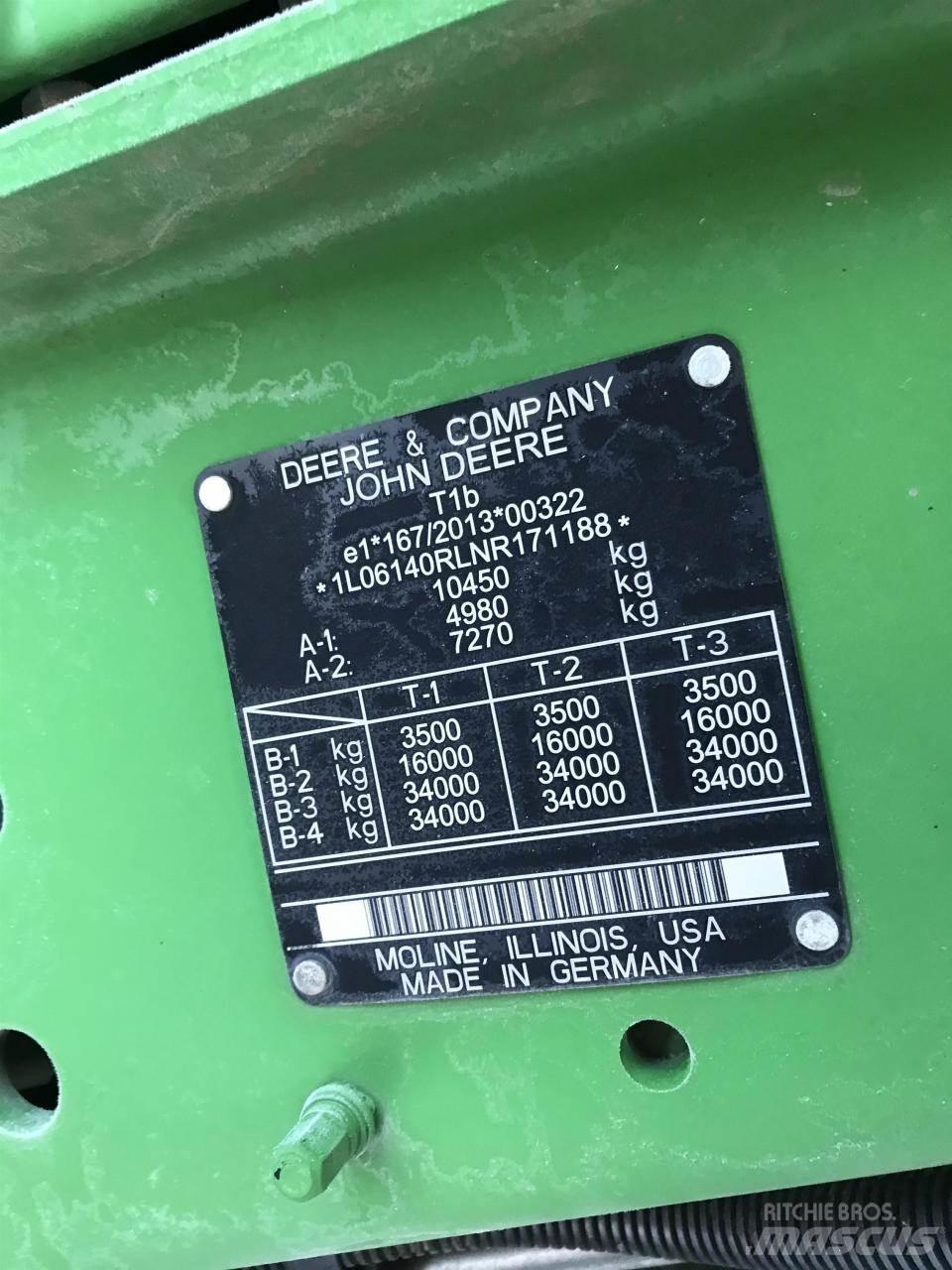 John Deere 6R 140 Traktoren