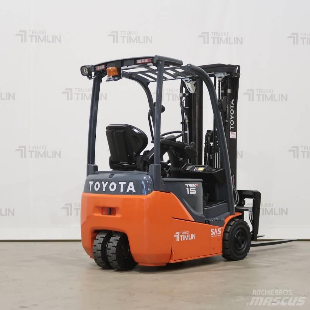 Toyota 8FBE15T Elektrische heftrucks