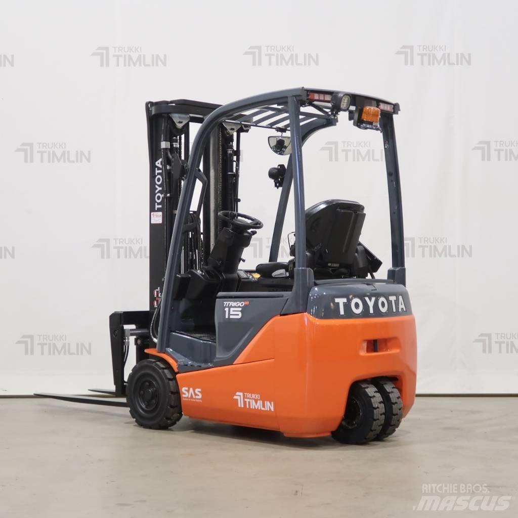 Toyota 8FBE15T Elektrische heftrucks