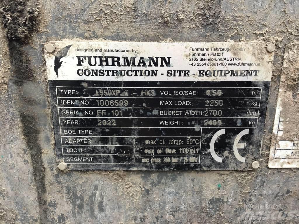 Fuhrmann L550 XP-Z Schaufeln