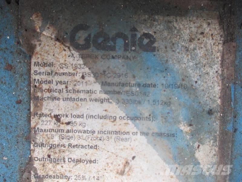Genie GS 1932 Scheren-Arbeitsbühnen