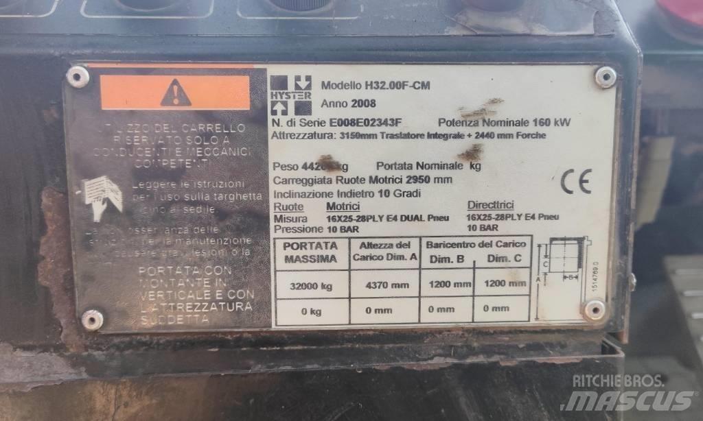 Hyster H32.00F-CM Diesel heftrucks