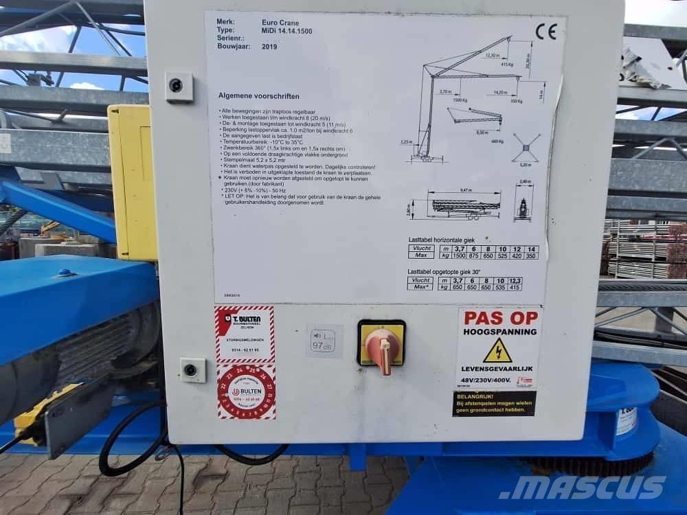 Midi LT 14.14 RD-XP Selbstaufrichtende Krane