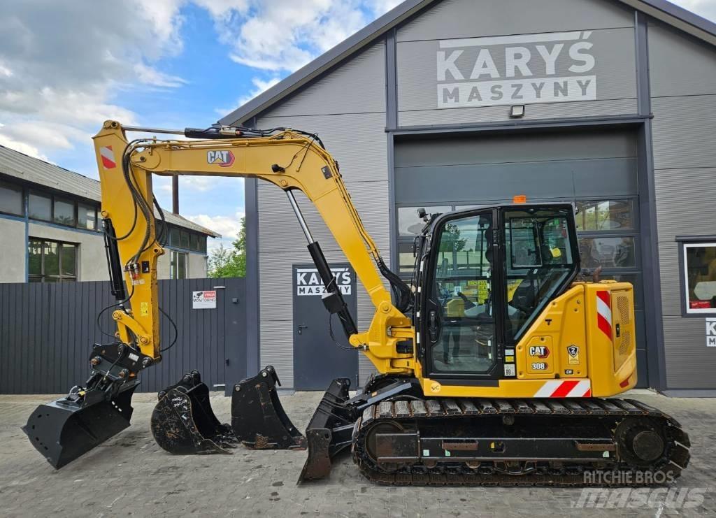 CAT 308 CR Midibagger  7t - 12t