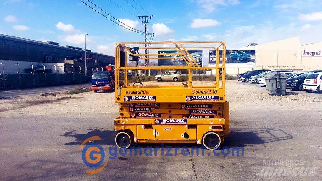 Haulotte Compact 10 Scheren-Arbeitsbühnen