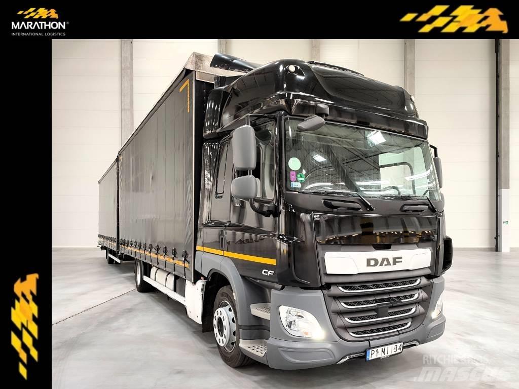 DAF CF 370 FA Pritsche & Plane