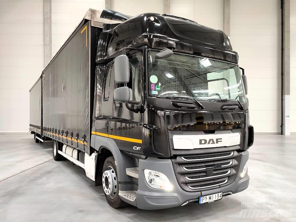 DAF CF 370 FA Pritsche & Plane