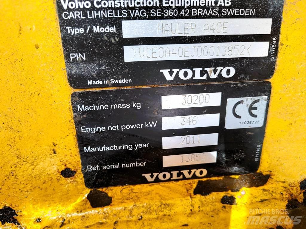 Volvo A 40 E Dumper - Knickgelenk