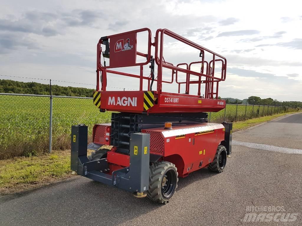 Magni DS 1418 RT Scheren-Arbeitsbühnen