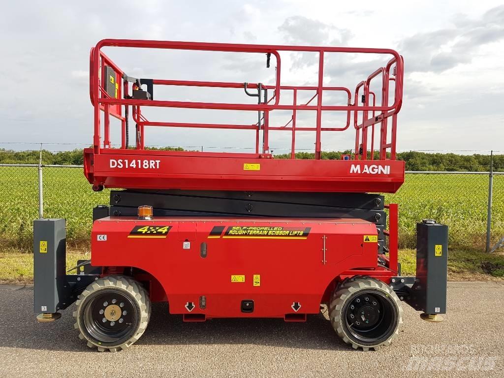 Magni DS 1418 RT Scheren-Arbeitsbühnen