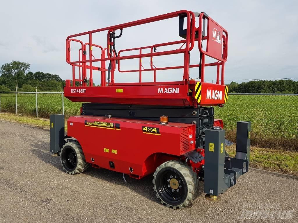 Magni DS 1418 RT Scheren-Arbeitsbühnen